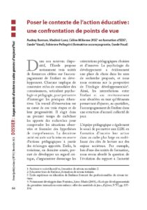 Lire la suite à propos de l’article Article dans la Revue petite enfance