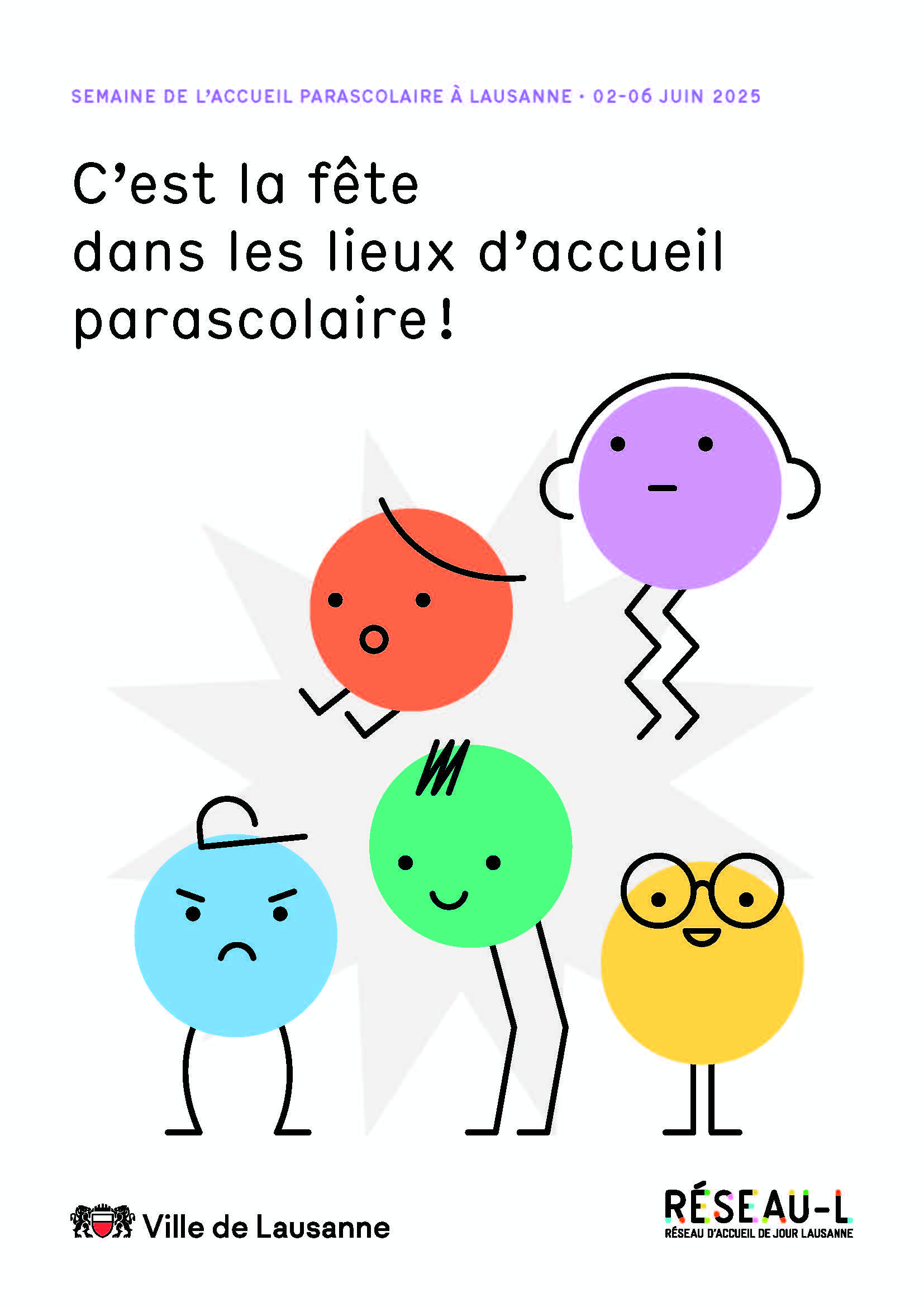 Une semaine pour célébrer l’accueil parascolaire à Lausanne