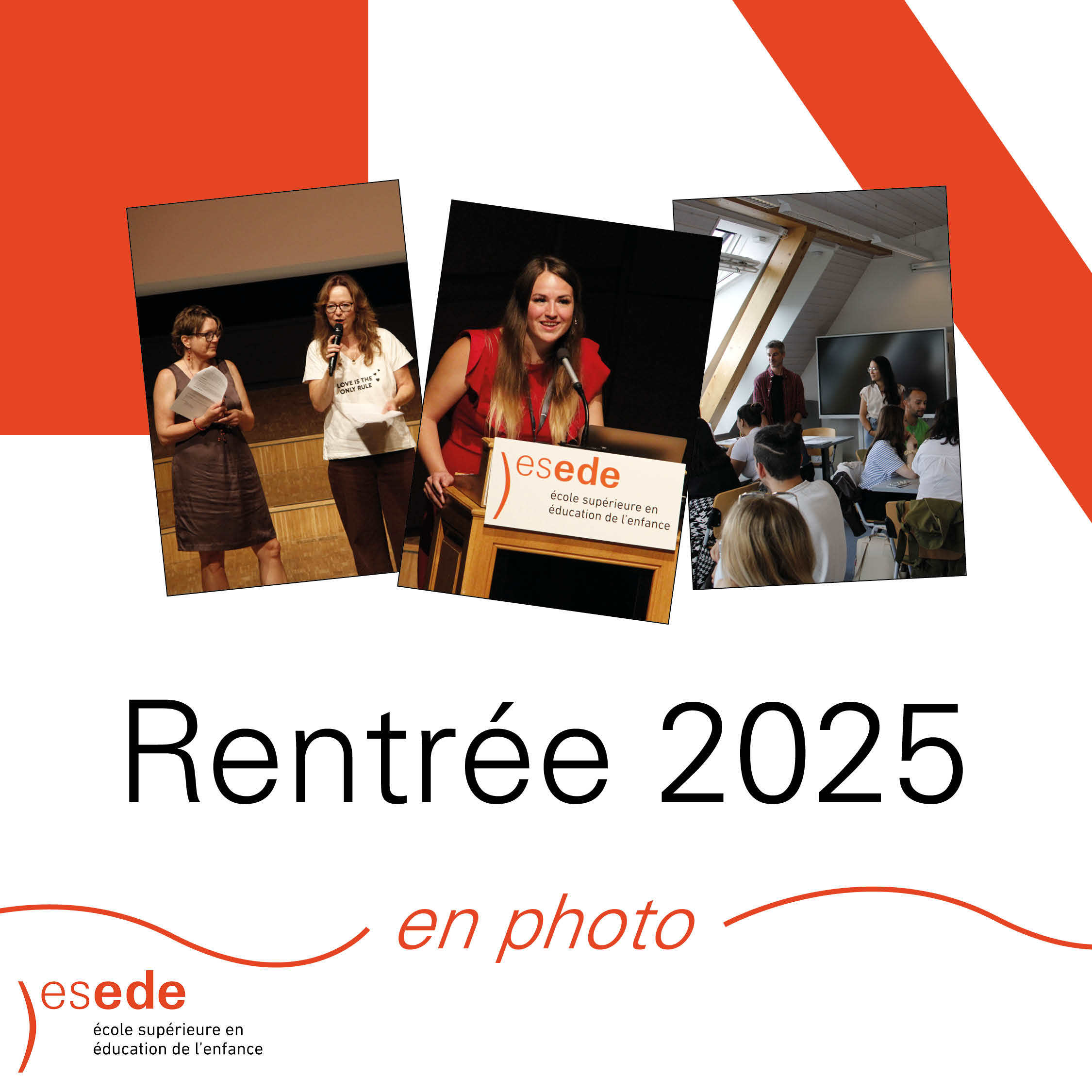 Rentrée 2025 à l’esede
