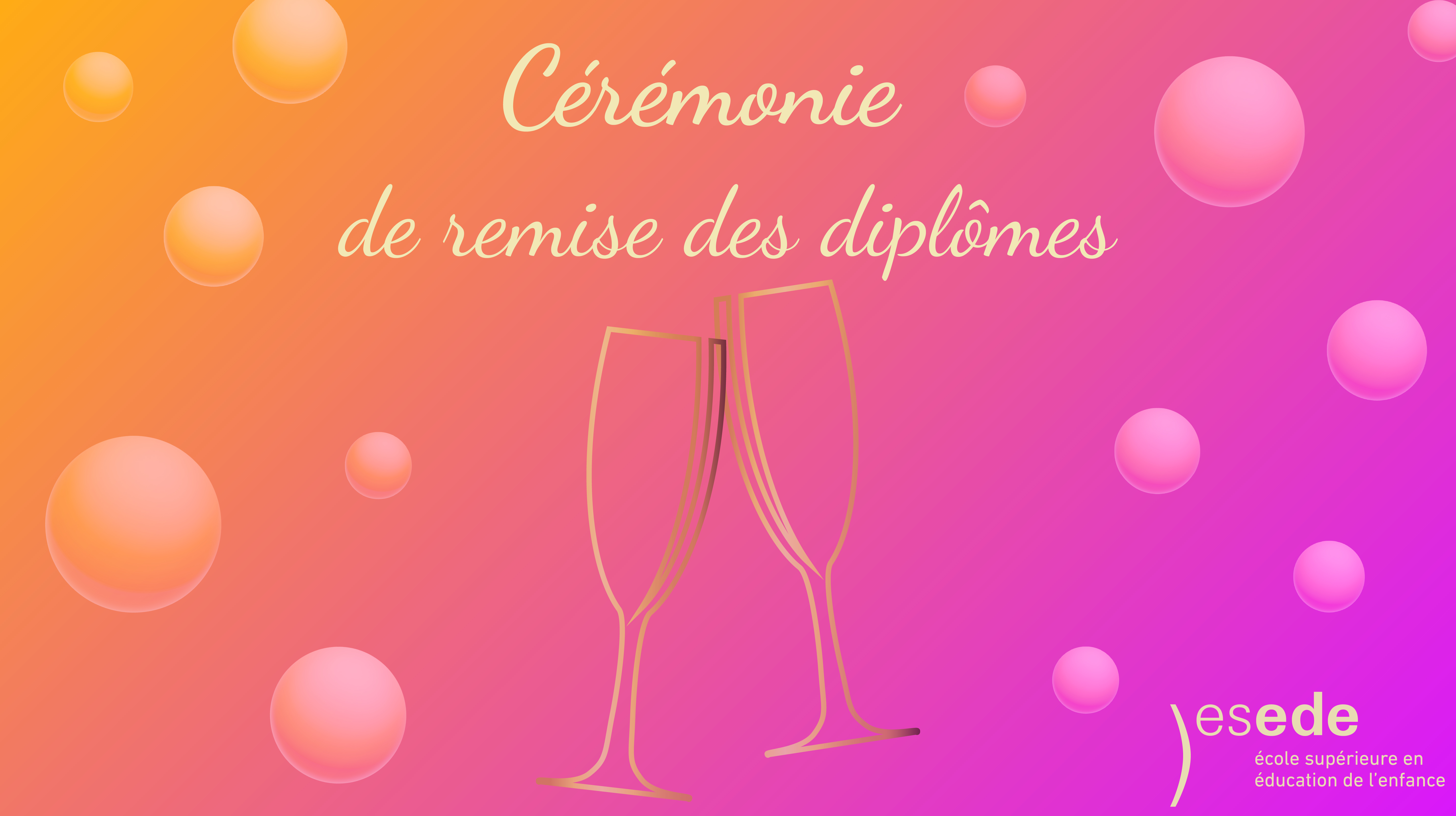 Cérémonie de remise des diplômes 2025