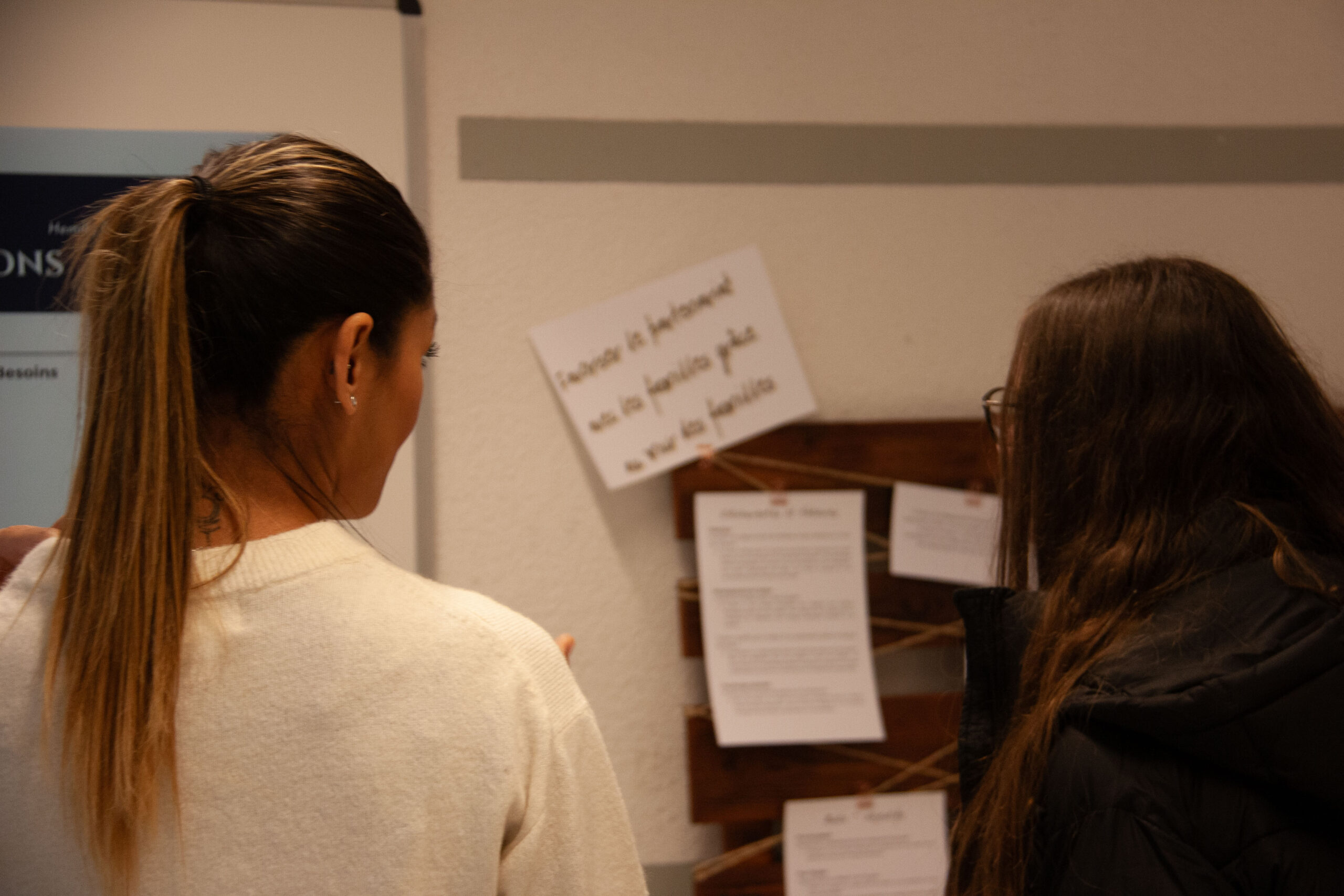 Présentation publique de travaux de diplômes