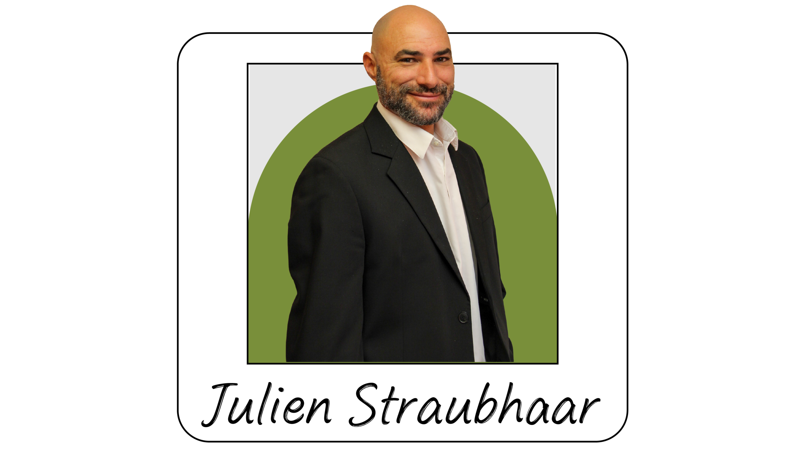 Engagement de M. Julien Straubhaar