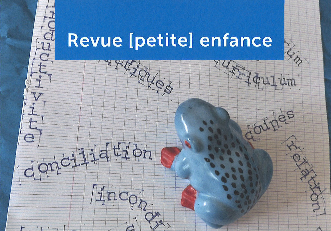 Des étudiantes de l&rsquo;esede publient dans la Revue petite enfance