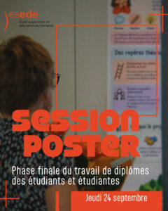 Lire la suite à propos de l’article Présentations publiques des travaux de diplômes des étudiant.es